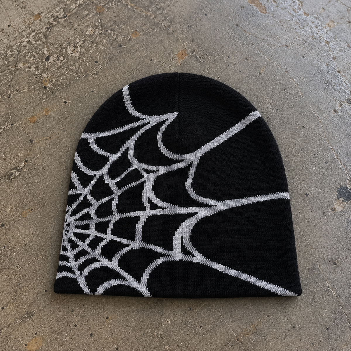 Spider Web Beanie