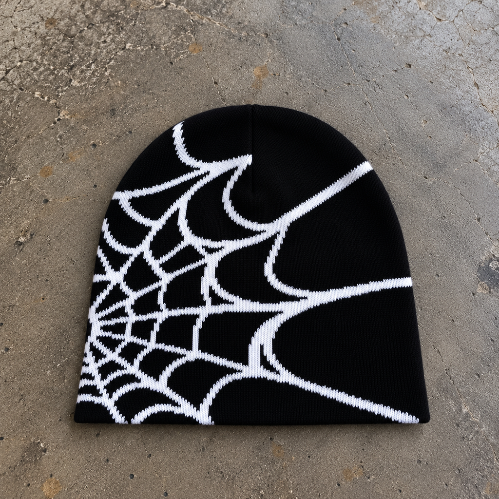 Spider Web Beanie