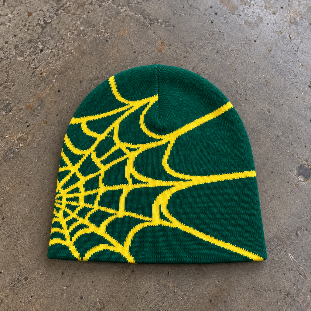 Spider Web Beanie
